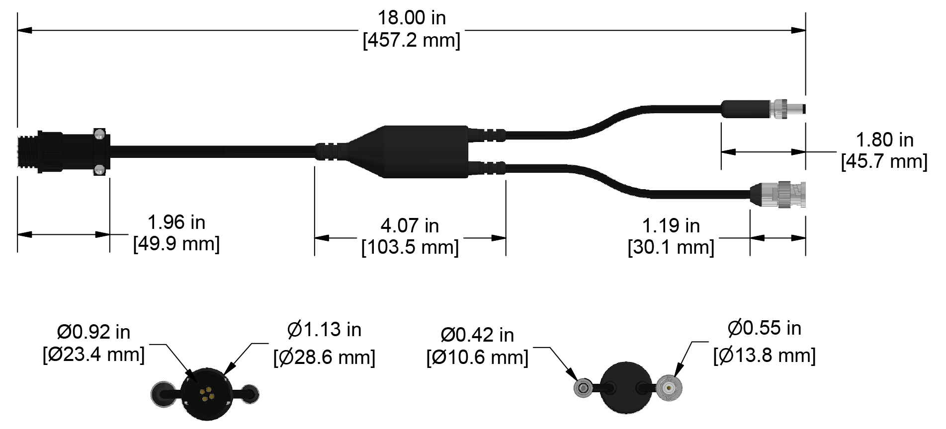 CMX2202 dimension drawing