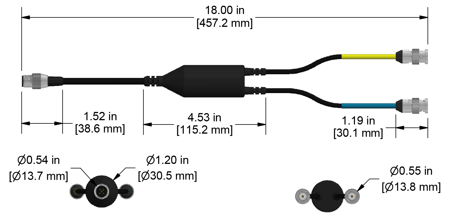 CMX2253 dimension drawing