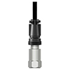 A generic, non-engraved CTC top exit AC102 vibration sensor attached to an assembled CK-D2H connector kit.