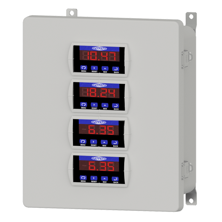 A render of a CTC PMX Relay and Display Enclosure