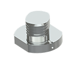 A render of a CTC MH107-1B quick disconnect stud