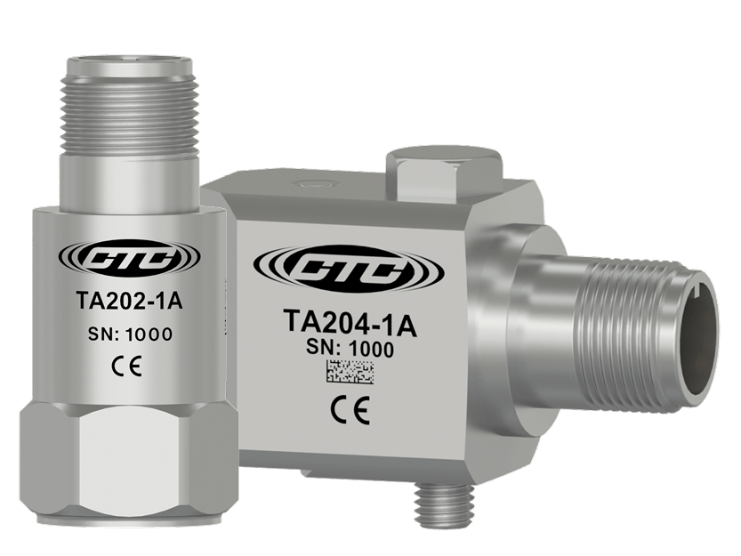 A render of CTC standard size TA202 top exit sensor and TA204 side exit sensor