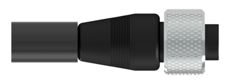 A render of CTC A2L polycarbonate molded connector