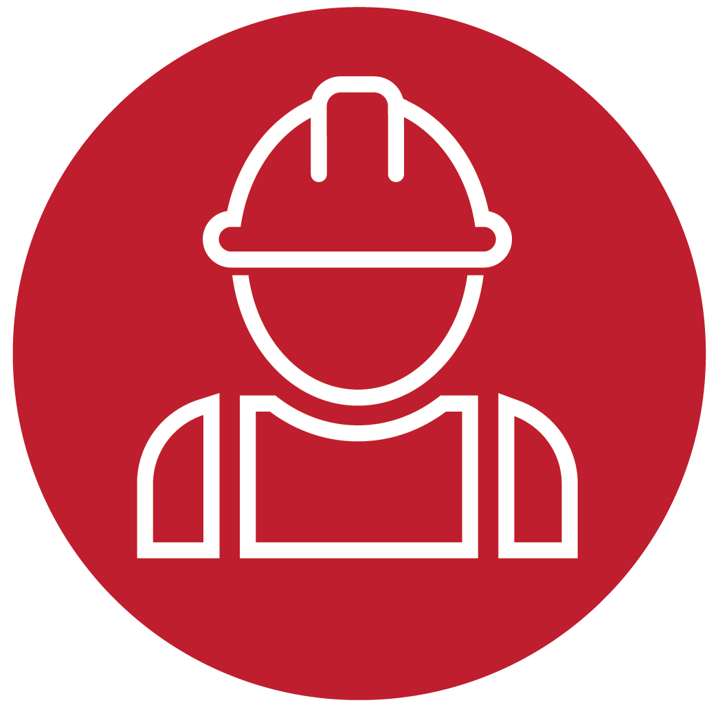 Icon representing safety