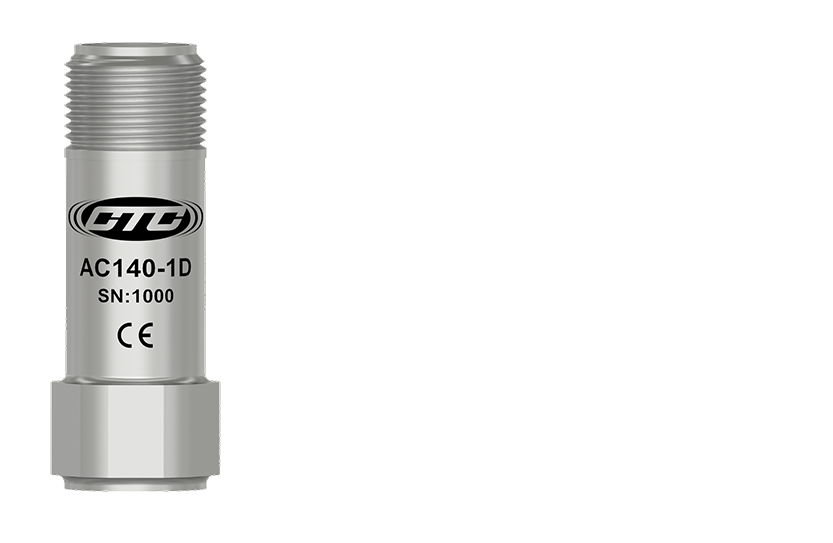 A render of a miniature CTC AC140 top exit accelerometer.