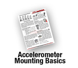 A brief explanation of the most popular methods for mounting accelerometers