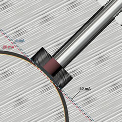 A render of a prob tip