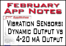 Vibration Sensors: Dynamic Output vs 4-20 mA Output