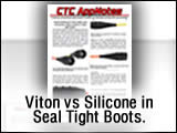 Liquid resistance in CTC cables and connectors: Viton vs Silicon in Seal tight boots