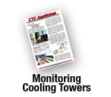 Basic information for monitoring vibration in cooling towers including recommended sensors