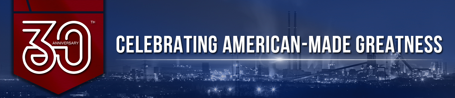 CTC 30th anniversary banner - Celebrating American-Made Greatness