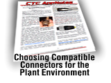 Choosing Compatible Connectors for the plant environment