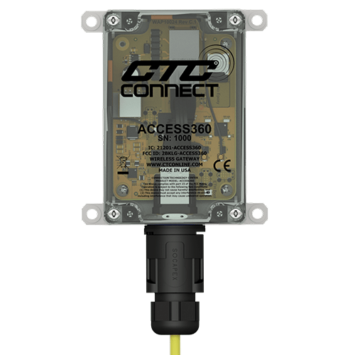 A render of a CTC ACCESS360 ConnectBridge™ Wireless Gateway.