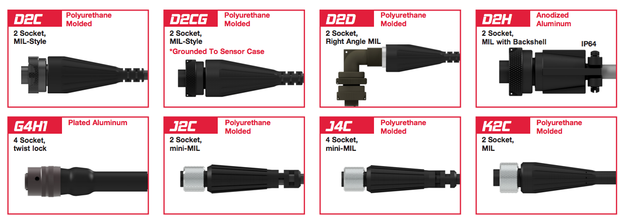 CTC Connectors for Accelerometers
