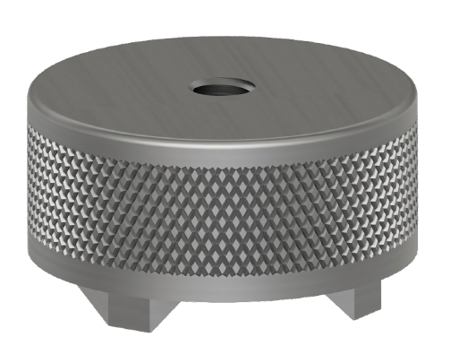 A render of a CTC MH114-3A two-rail multipurpose mounting magnet