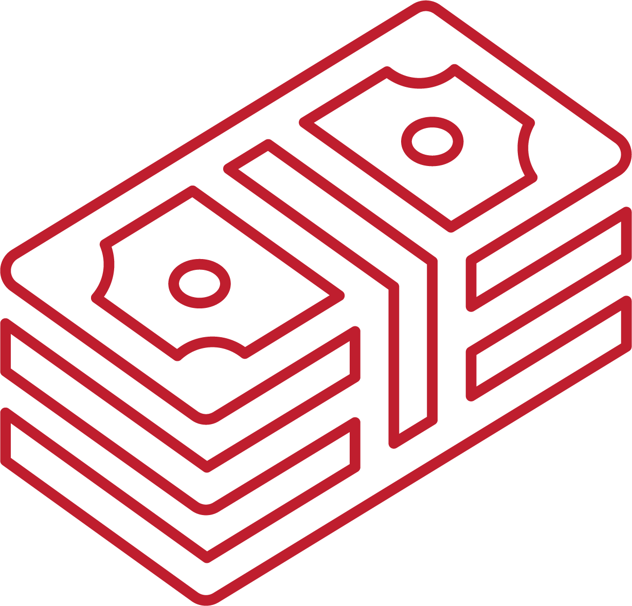 stack of money icon