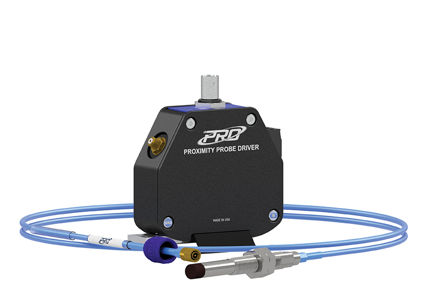 picture of a Standard 8-millimeter Proximity Probe Driver with Cable and Probe Tip